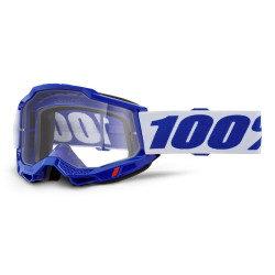 Motokrosové brýle 100% Accuri 2 modrá, čiré plexi