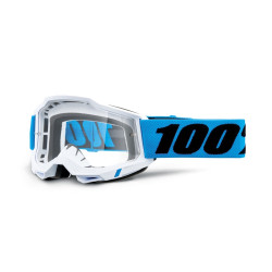 Motokrosové brýle 100% Accuri 2 Novel modrá, čiré plexi
