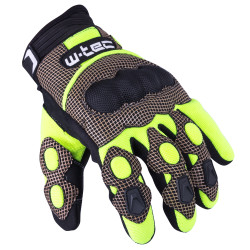 Motokrosové rukavice W-TEC Derex černo-žlutá M