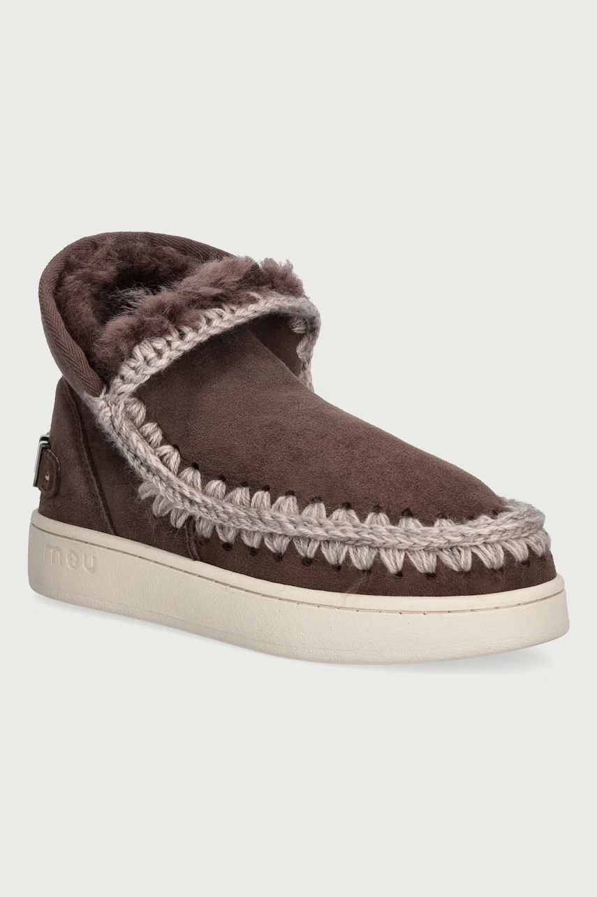 Mou  New Eskimo Sneaker Suede Lettr sběhule dámské semišové
