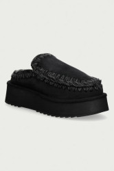 Mou  pantofle nazouváky dámské semišové Clog Eskimo Platform