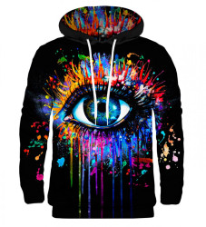 Mr. GUGU & Miss GO Unisex's Hoodie Kangaroo H-K1703