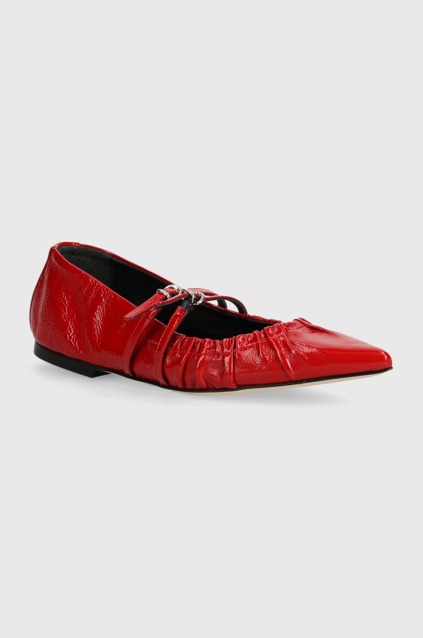 MSGM  Kožené baleríny