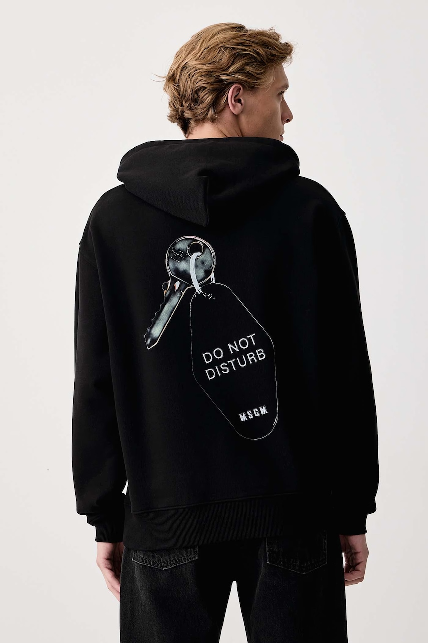 MSGM  mikina s kapucí pánská bavlněná