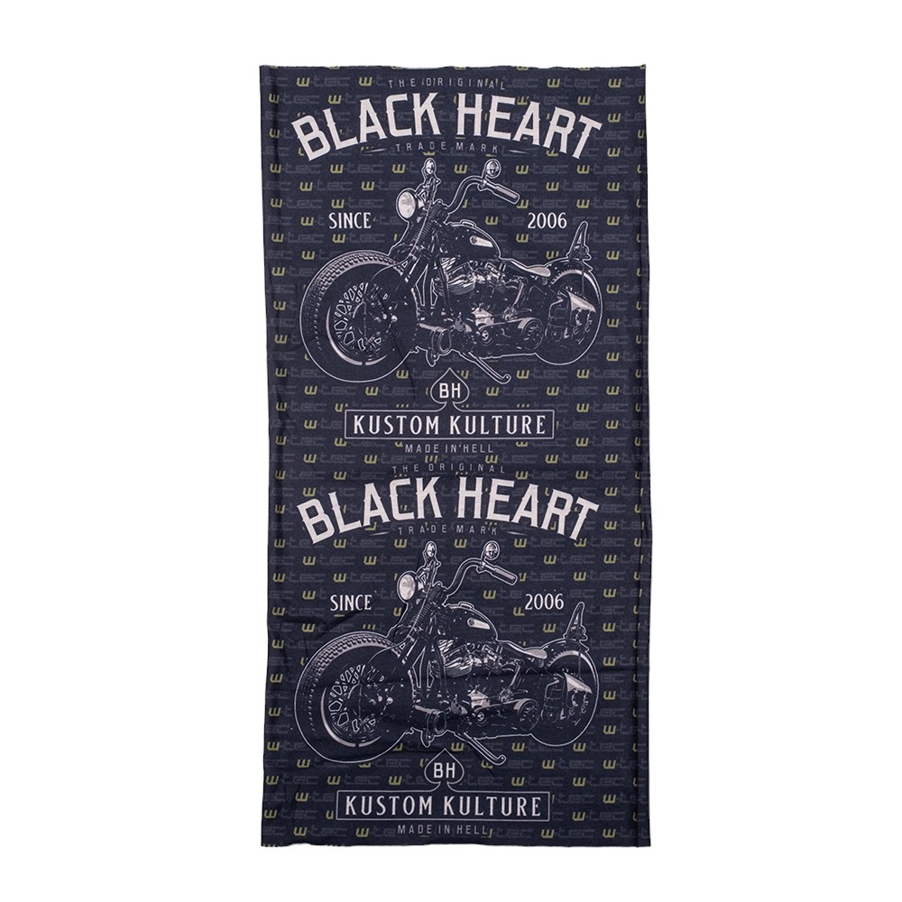 Multifunkční nákrčník W-TEC Black Heart Scarfest Motorcycle