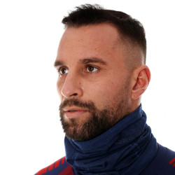 Multifunkční šátek Brubeck Athletic tmavě modrá S/M