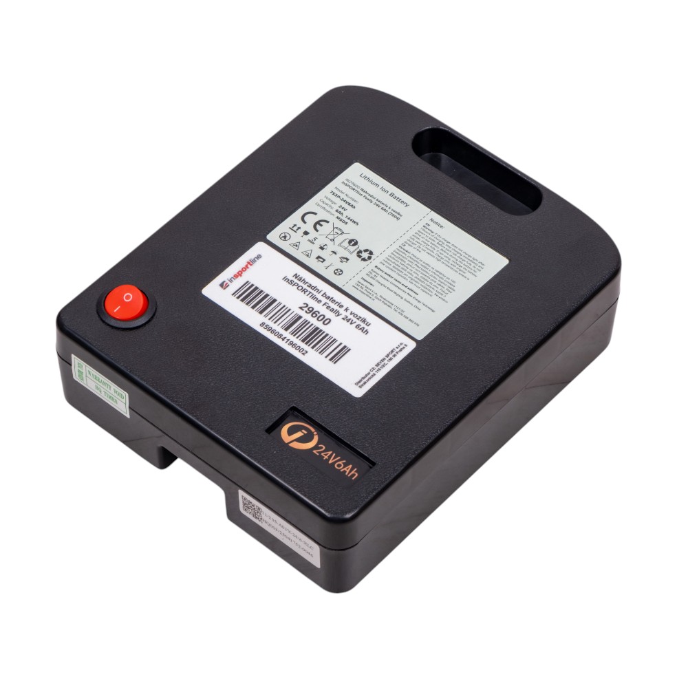 Náhradní baterie k vozíku inSPORTline Feally 24V 6Ah