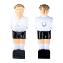 Náhradní hráč pro stolní fotbal inSPORTline černo-bílá