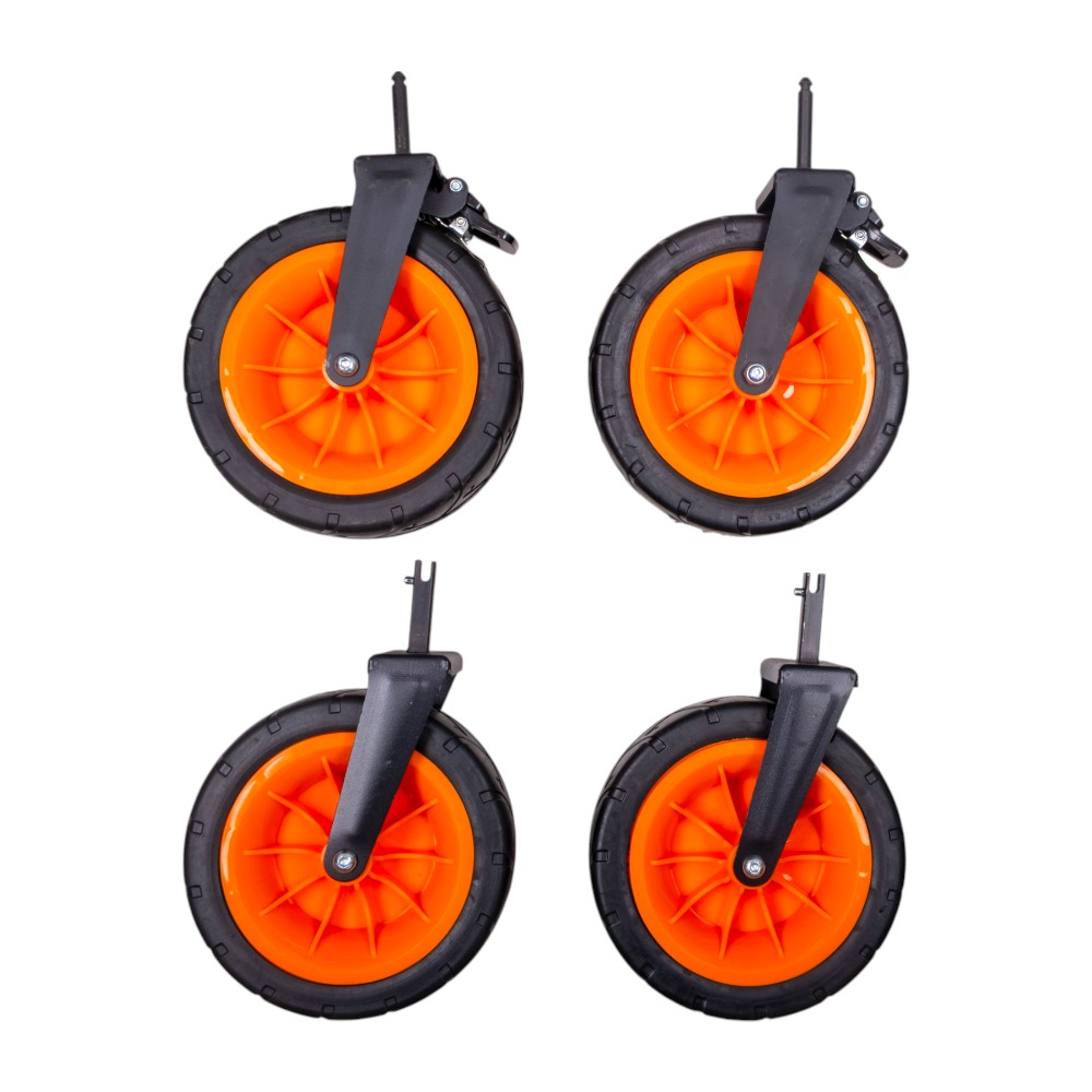 Náhradní kolečka pro přepravní vozík 19x7 cm (8x3") 4ks