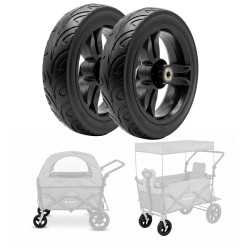 Náhradní přední kolečka pro přepravní vozíky StrollKidz a StrayPaws 4,5x19 cm (2 x 8“) 2ks