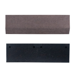 Nájezd pro podložky Luxteko Waffle 2cm 1ks dřevo