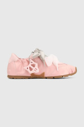 Naked Wolfe  Adorable Pink Satin sneakers boty dámské