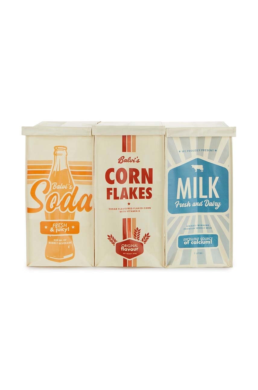 Nákupní taška Balvi Retro 3-pack