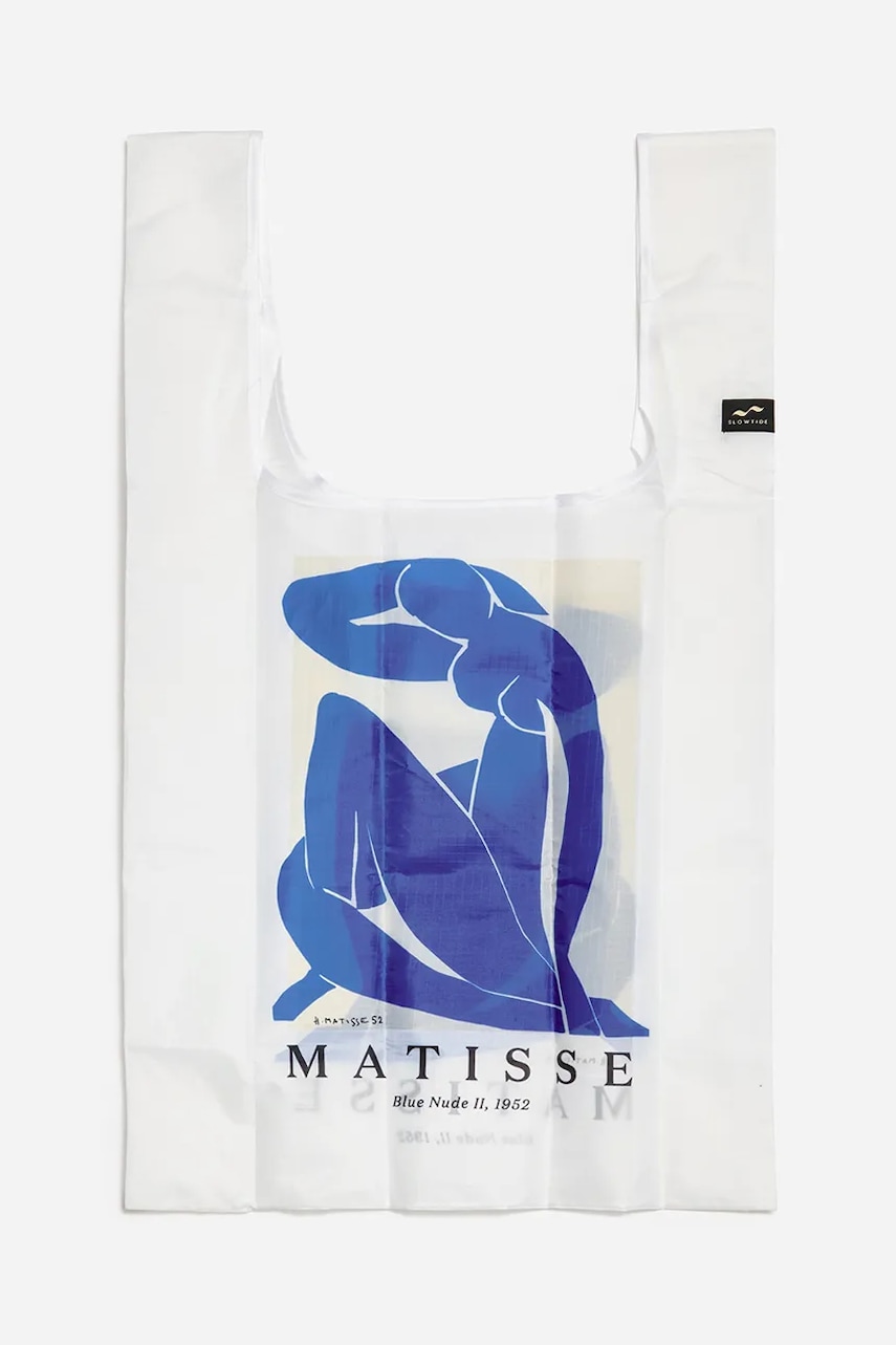 Nákupní taška Slowtide Blue Nude II x Henri Matisse