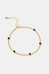 Náramek ze stříbra 925 pozlaceného 18karátovým zlatem Answear.LAB