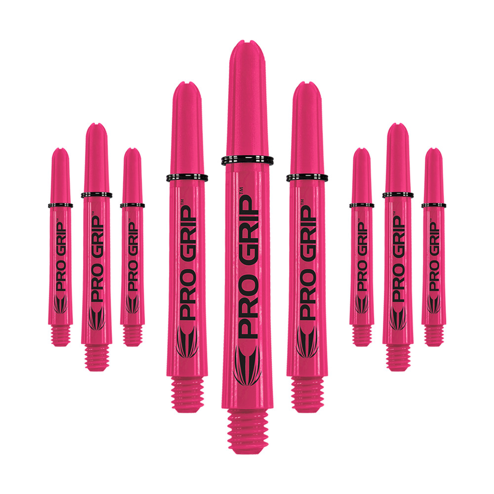 Násadky Target Pro Grip Pink Intermediate 3x3ks