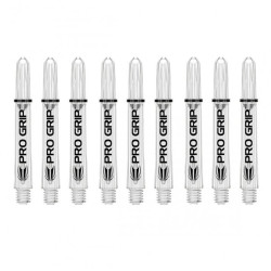 Násadky Target Pro Grip Spin Clear Short 3x3ks