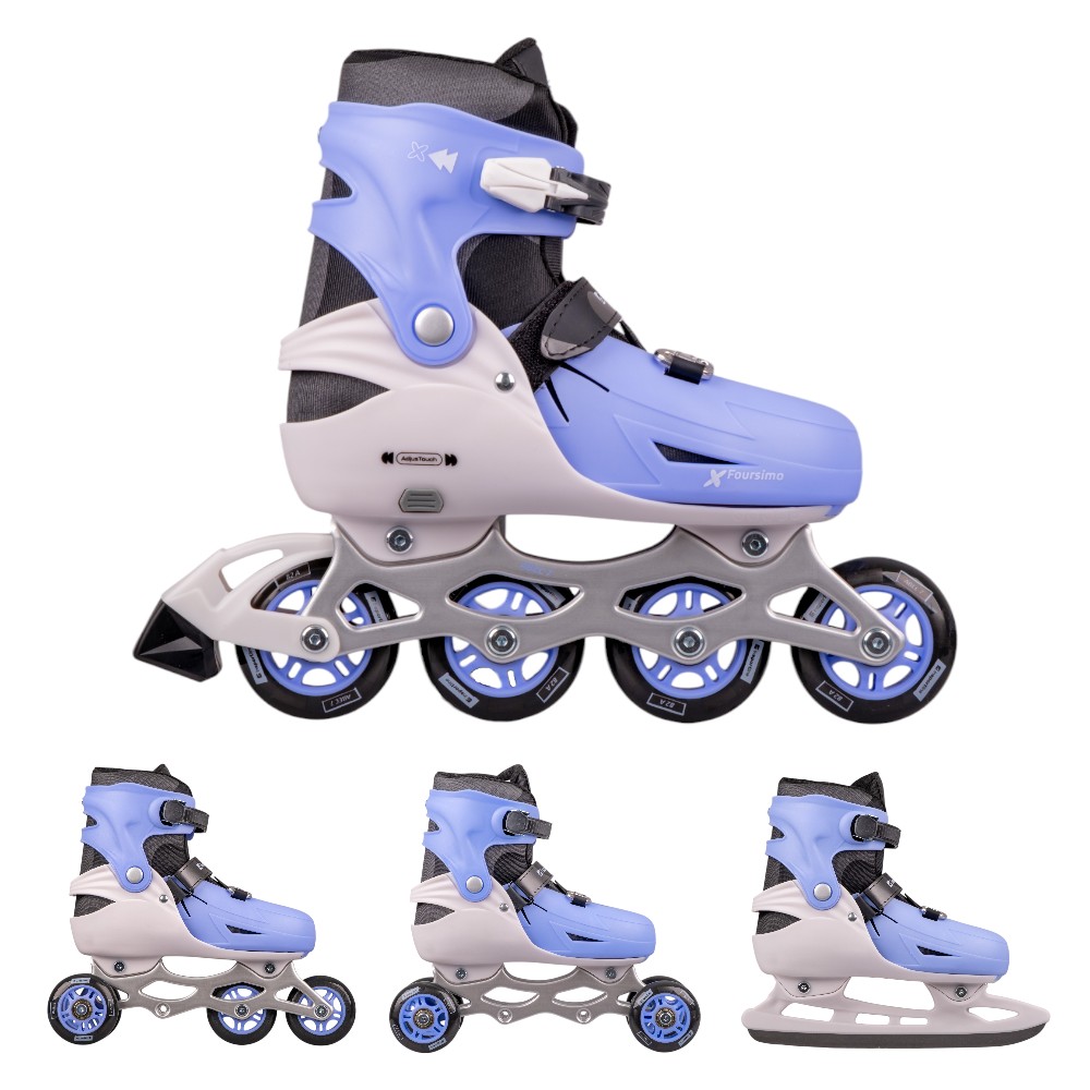 Nastavitelné brusle 4v1 inSPORTline Foursimo S (29-33)