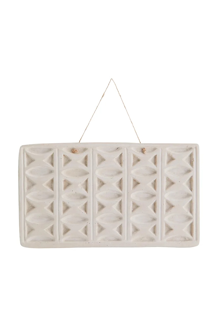 Nástěnná dekorace Madam Stoltz 26,5 x 15,5 x 1 cm