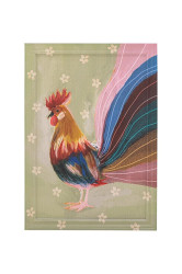 Nástěnná dekorace v rámu Bloomingville Hanaia 35,5 x 50 x 2 cm