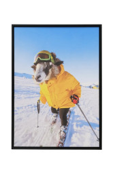 Nástěnná dekorace v rámu Boltze Skian 40 x 55 cm