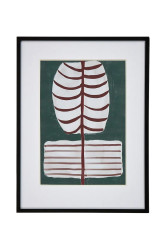 Nástěnná dekorace v rámu House Doctor HDFlow 30 x 40 cm