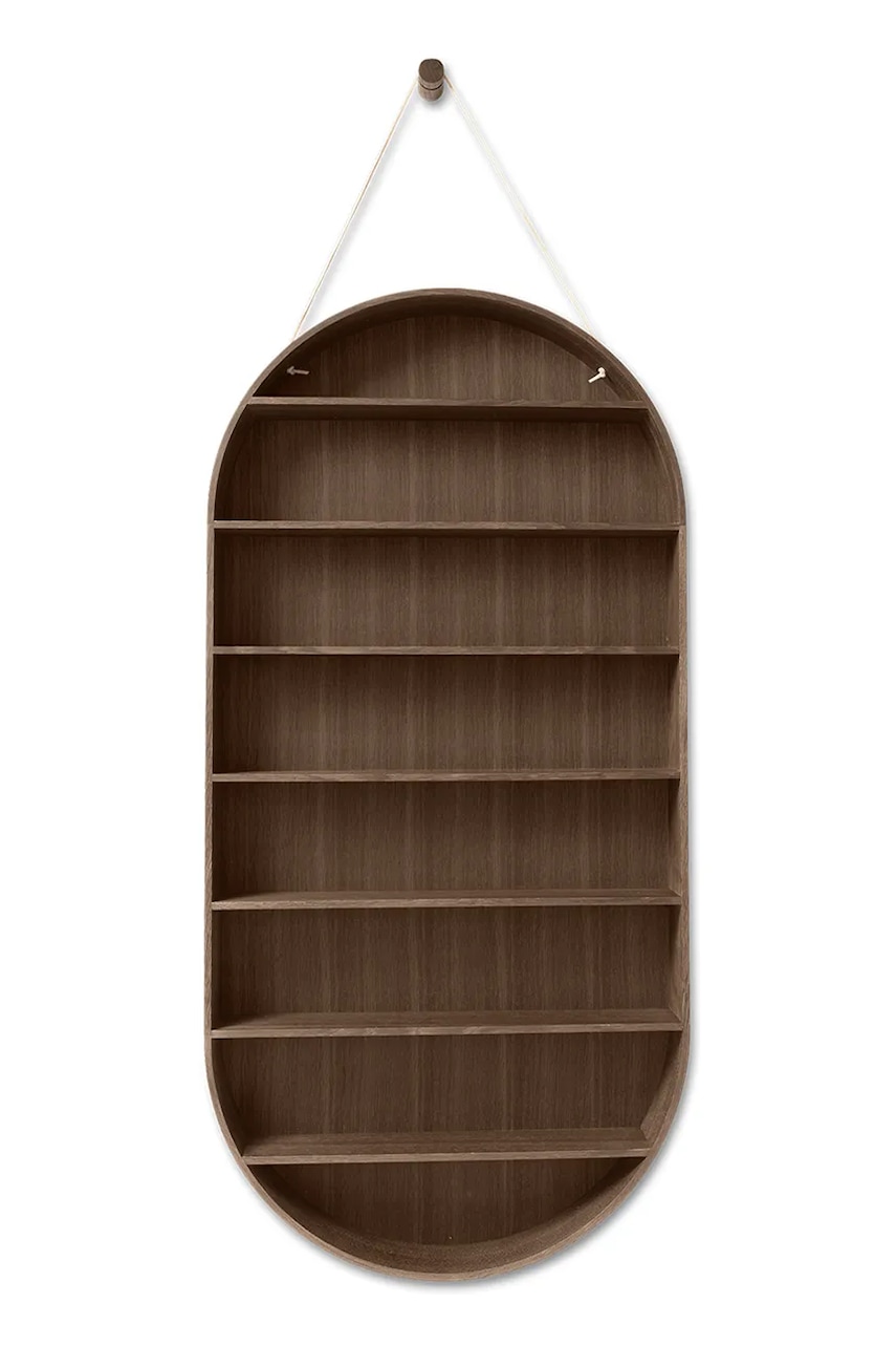 Nástěnná police ferm LIVING Oval Dorm