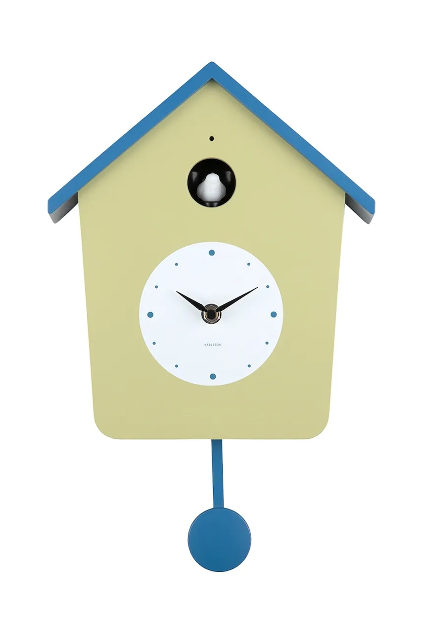 Nástěnné hodiny Karlsson Cuckoo Light 26,5 cm