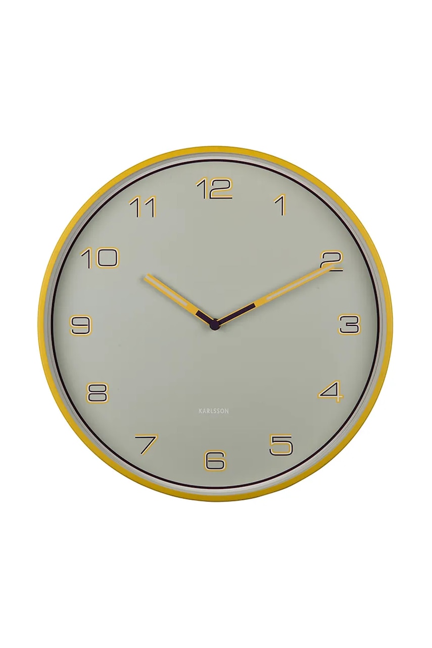Nástěnné hodiny Karlsson Lined Numbers