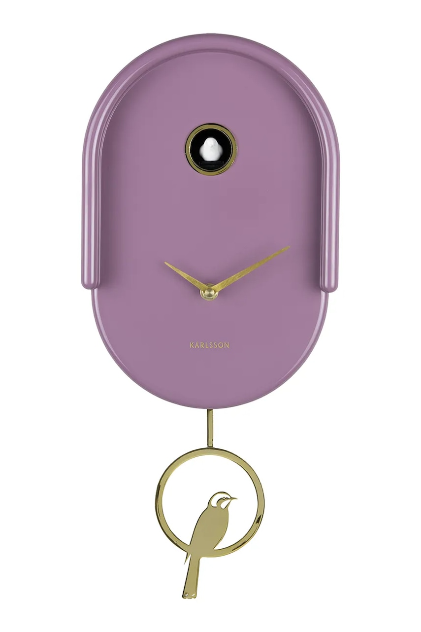 Nástěnné hodiny s kukačkou Karlsson Tweet 42 cm