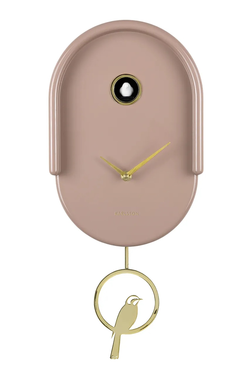 Nástěnné hodiny s kukačkou Karlsson Tweet 42 cm