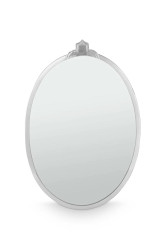 Nástěnné zrcadlo vtwonen Silver 56 x 35 x 2 cm