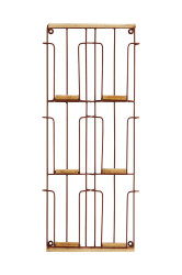 Nástěnný držák na pohlednice Madam Stoltz 24 x 56 cm