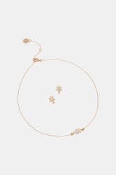 Náušnice a náhrdelník AllSaints