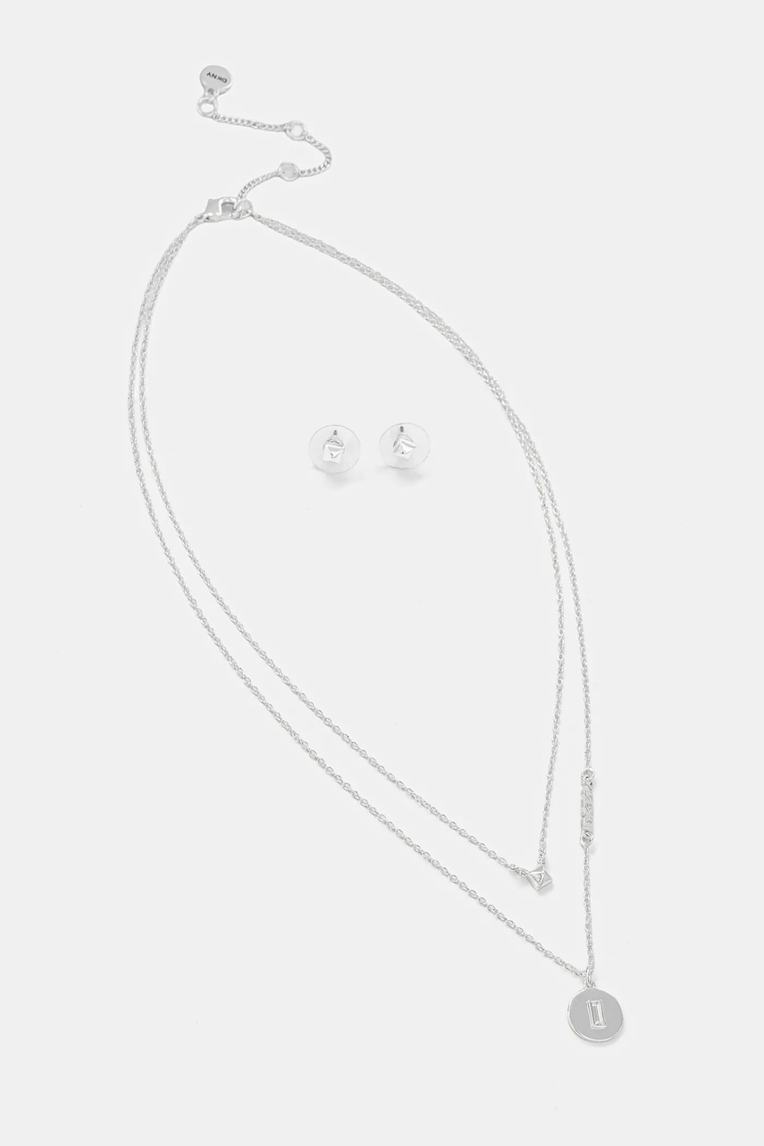 Náušnice a náhrdelník Dkny