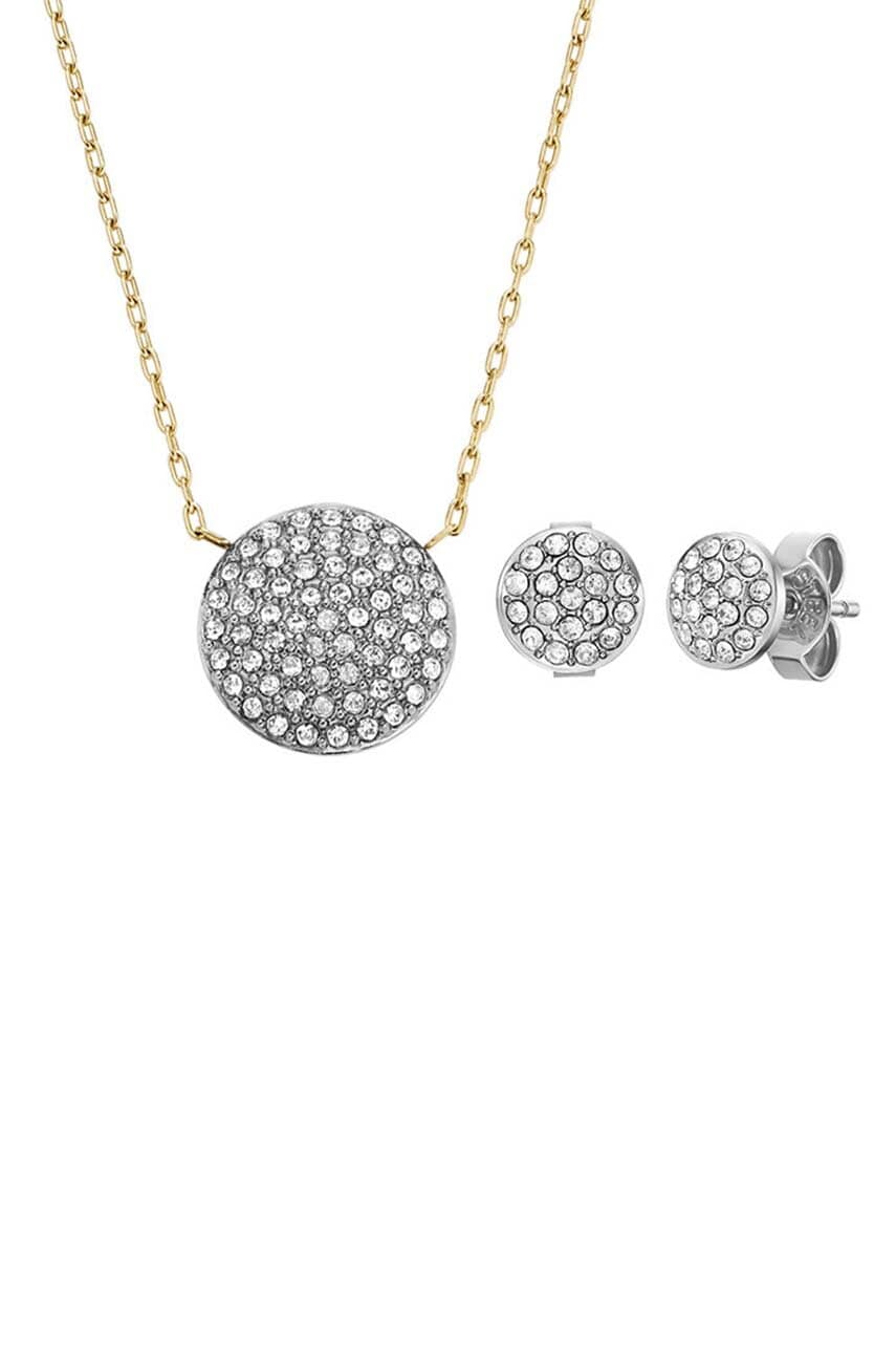 Náušnice a náhrdelník Fossil