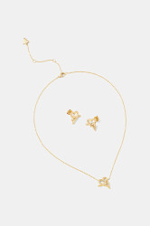 Náušnice a náhrdelník Guess LOVE BITES