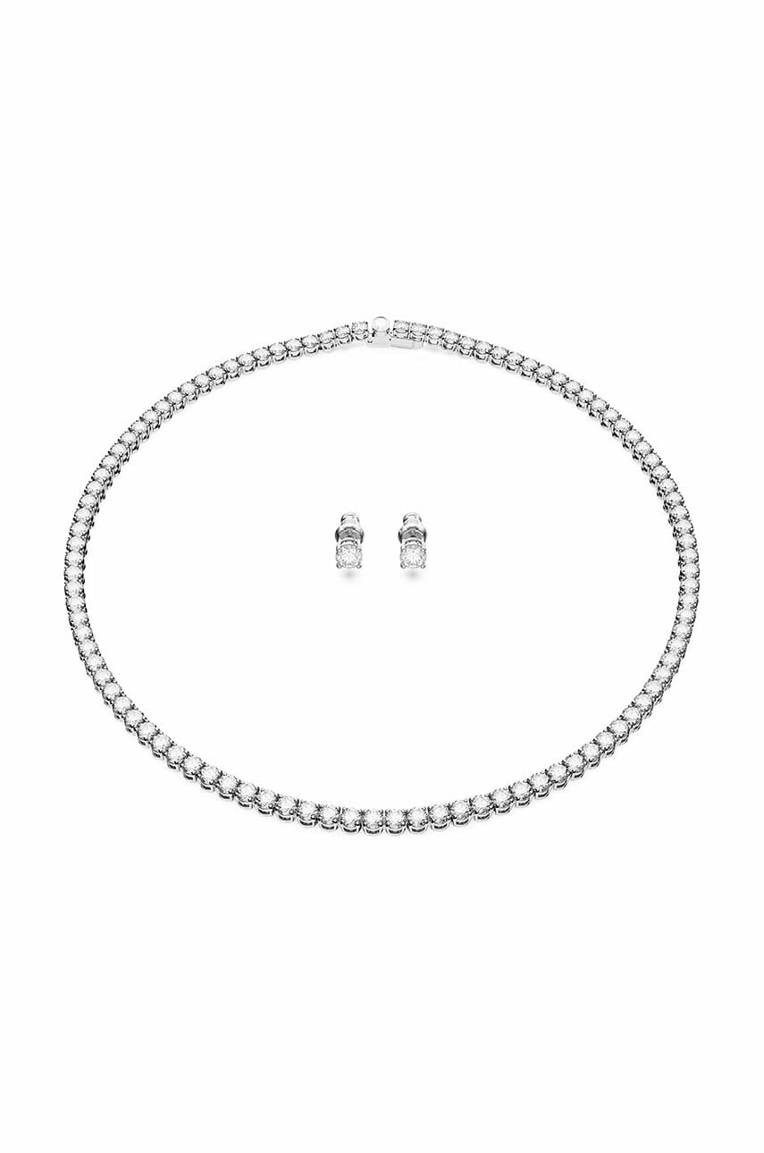 Náušnice a náhrdelník Swarovski 5647730 RE MATRIX