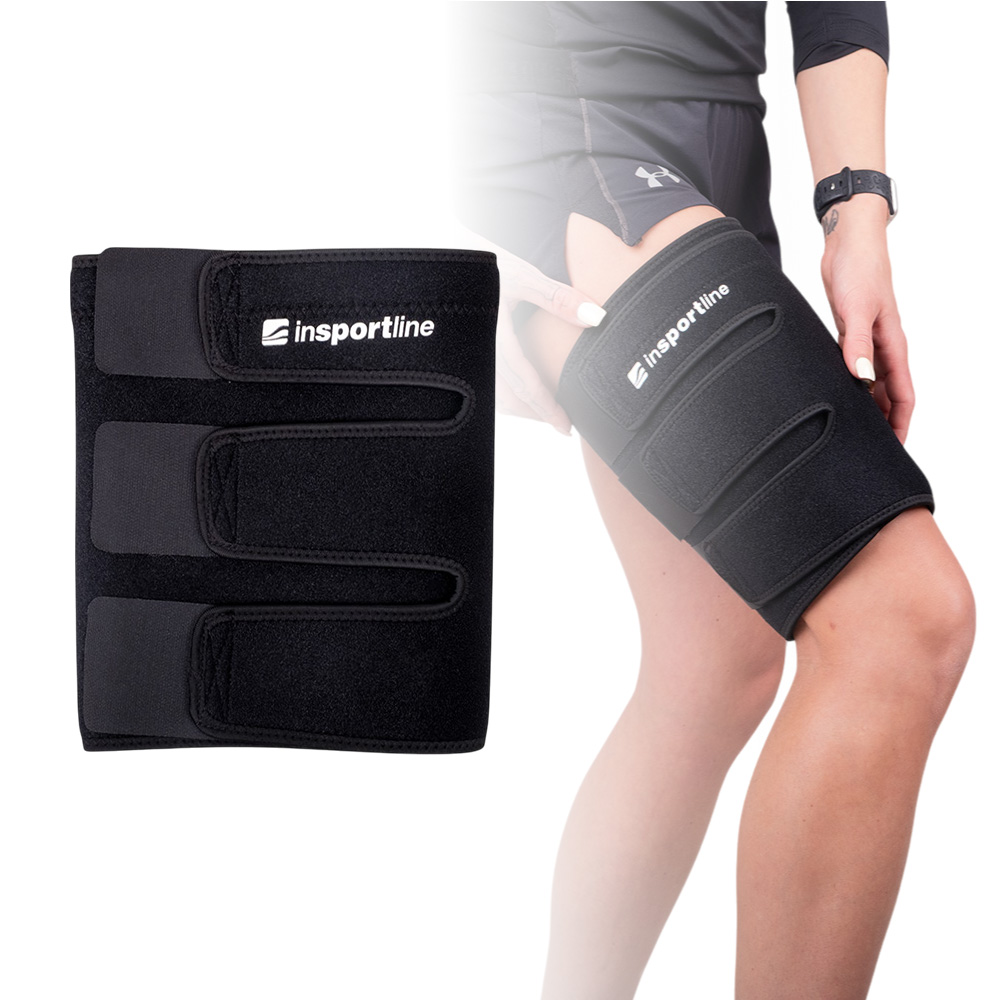 Neoprenová stehenní bandáž inSPORTline Neomiros