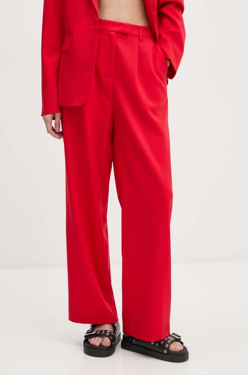 Never Fully Dressed  Kalhoty  Red Sundazed Roamance arden Trousers