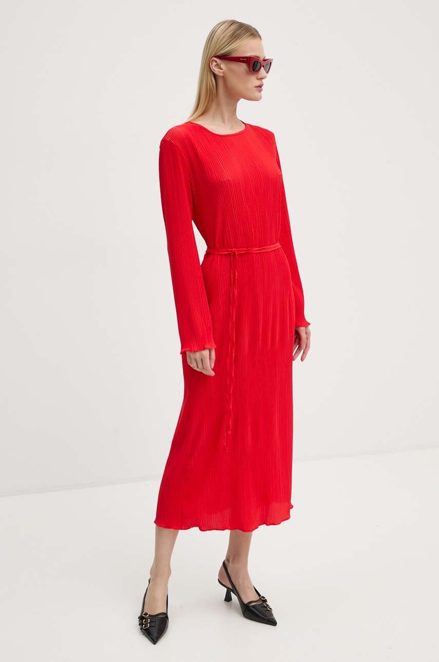 Never Fully Dressed  Šaty  Red Gaia Plisse