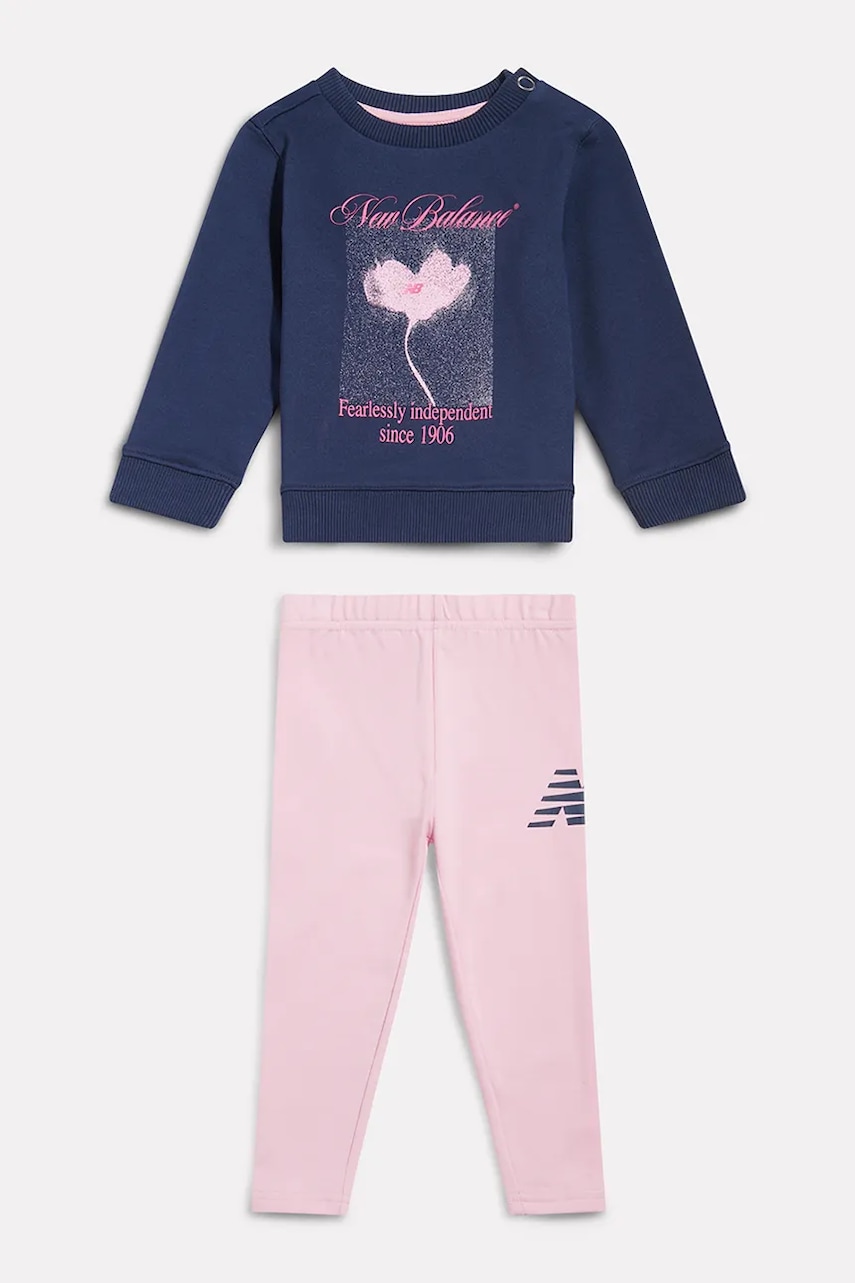 New Balance  teplákový set kojenecký s bavlnou