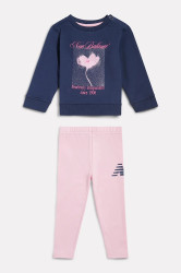 New Balance  teplákový set kojenecký s bavlnou
