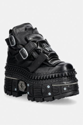 New Rock  LUXOR NEGRO, BOX PLANE, TANK CASCO sneakers boty dámské kožené