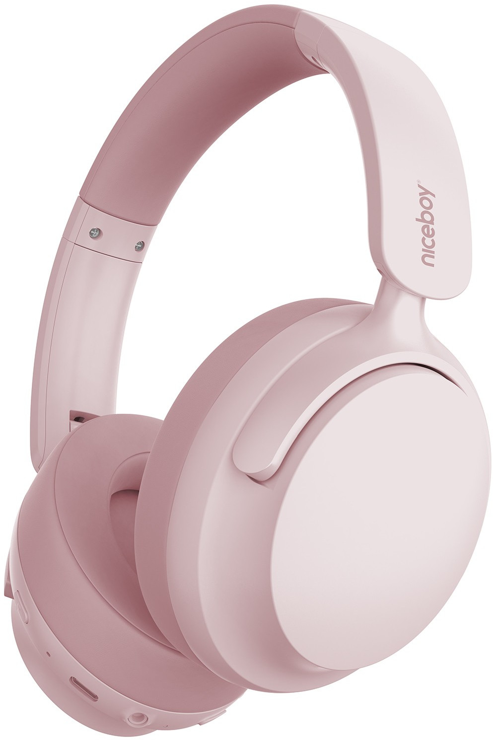 Niceboy Bezdrátová sluchátka Stellar Pink