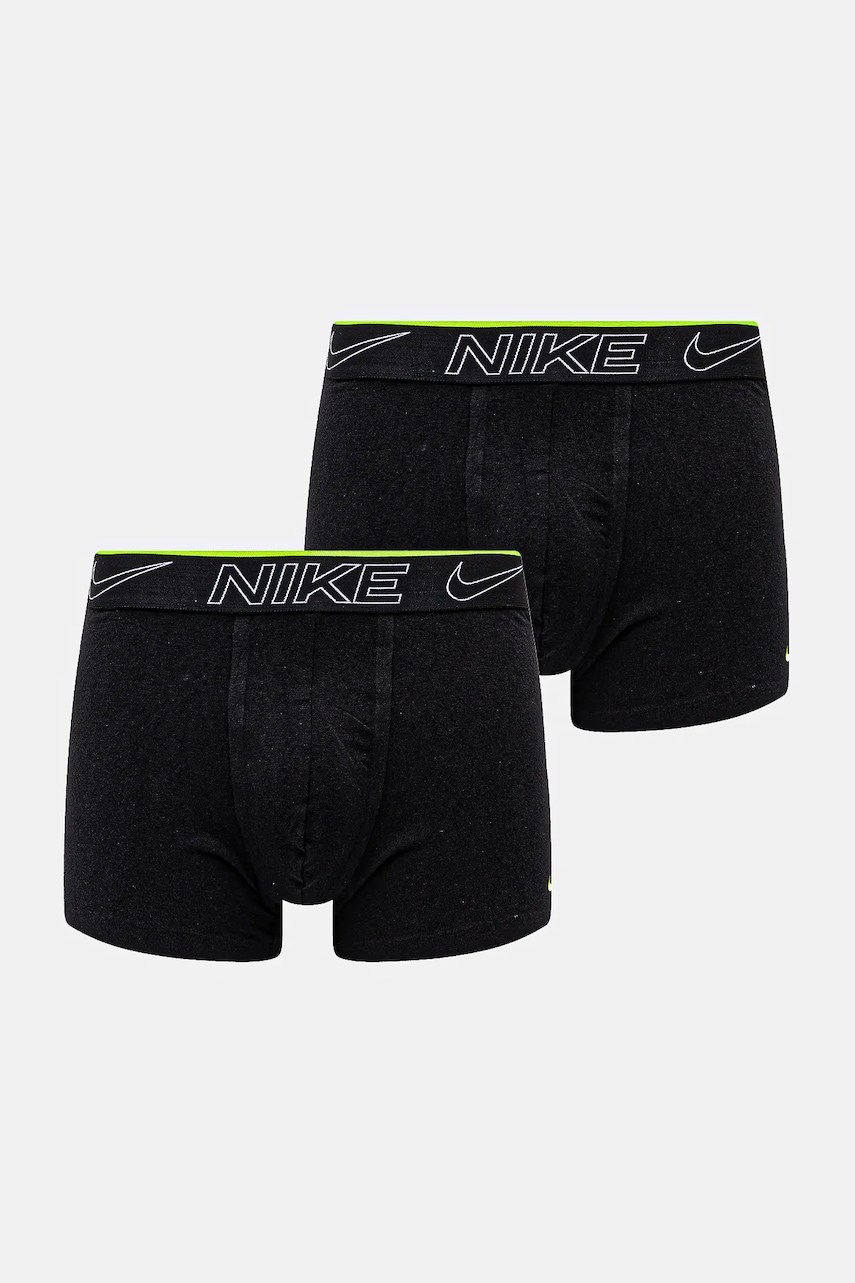 Nike  přiléhavé boxerky pánské s bavlnou 2-pack