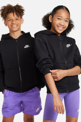 Nike  rozepínací mikina s kapucí dětská s bavlnou  Sportswear Club Fleece
