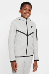 Nike  rozepínací mikina s kapucí dětská s bavlnou  Sportswear Tech Fleece
