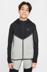 Nike  rozepínací mikina s kapucí dětská s bavlnou  Sportswear Tech Fleece
