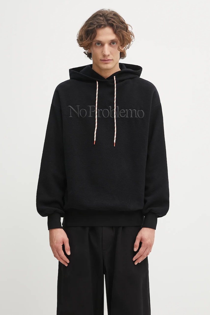 No Problemo  Bavlněná mikina  Reverse Fleece Hoodie